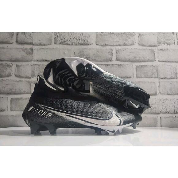 Nike Vapor Edge Elite 360 WD P Football Cleats CV6317-001 Black Mens Size 13W - Picture 1 of 6